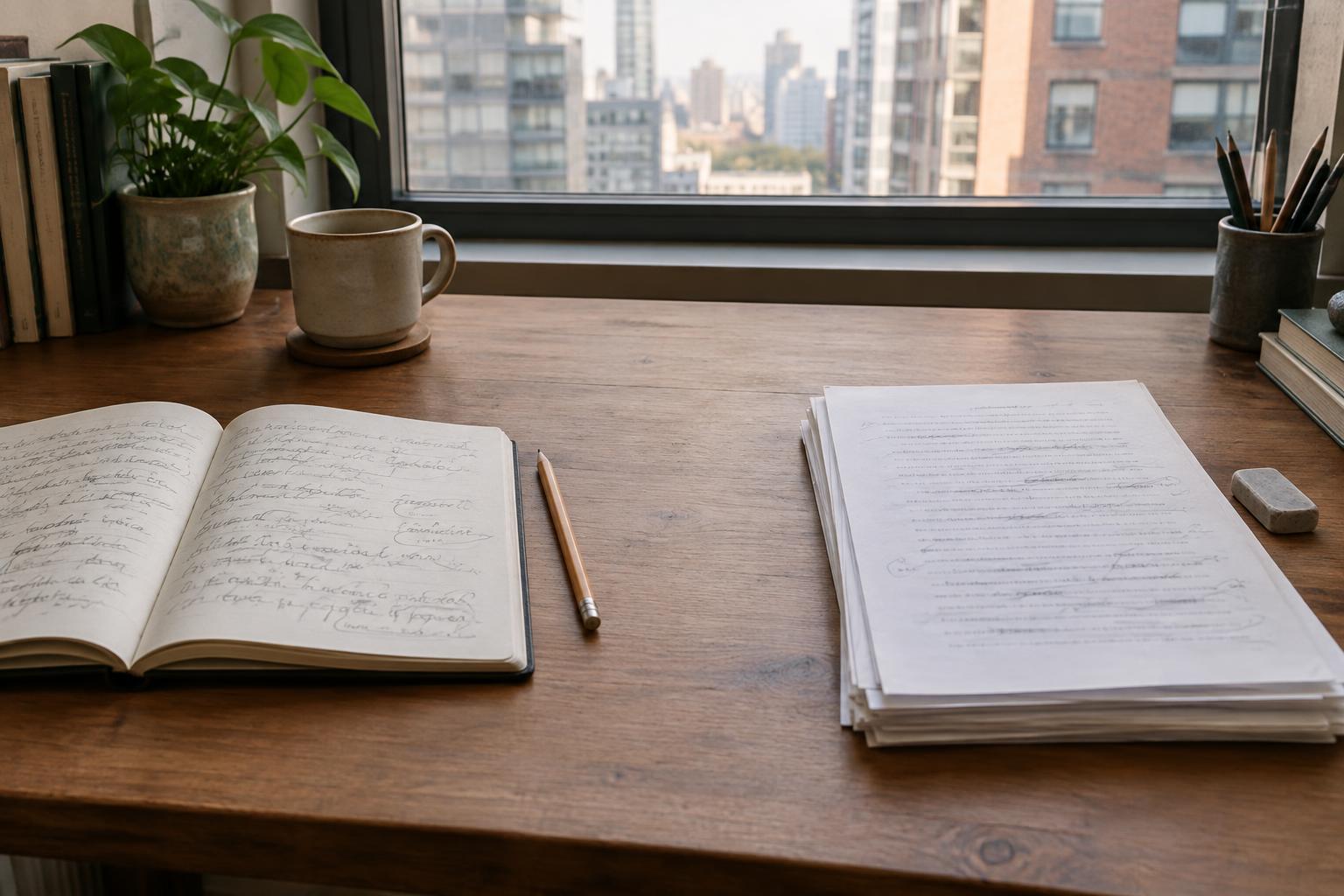 Drafting Versus Revising: Why Doing Both at Once Can Stall a Piece