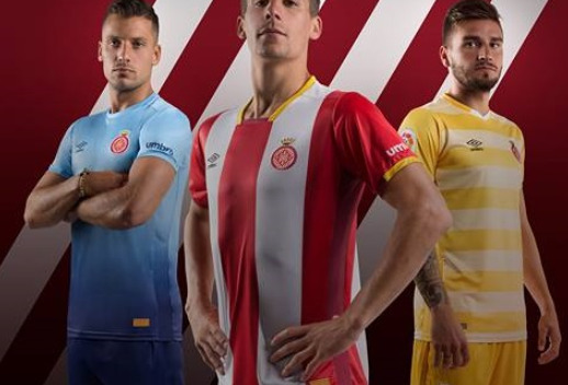 Symbol fotbalového odkazu Katalánský příběh skrze dres Girona FC 201718